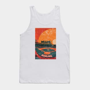 Midcentury Miami Marlins Stadium Tank Top